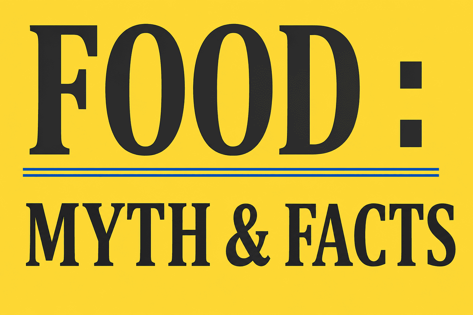 MYTH Vs FACTS